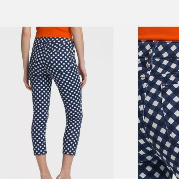 Kate Spade Women's Navy Play Hooky Capri Jeans Pants. Sz 30 - Picture 1 of 14